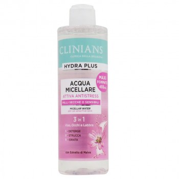 Νερό micellar ντεμακιγιάζ με μολόχα- Clinians Micellar Water Malva 400ml