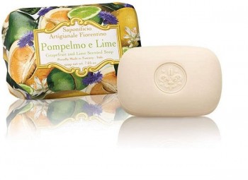 Σαπούνι με γκρέιπφρουτ και λάιμ- Saponificio Artigianale Fiorentino 200gr