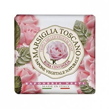 Σαπούνι με τριαντάφυλλο- Saponeria Nesti Marsiglia Toscano Rosa Centifolia 200gr
