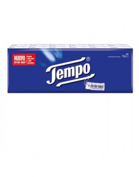 Χαρτομάντηλα Τempo Με Σχέδια 10 τεμάχια