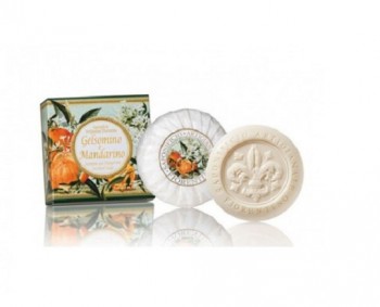 Σαπούνι με γιασεμί και μανταρίνι- Saponificio Artgianale Fiorentino 100gr