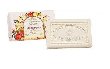Σαπούνι με νάρκισσο και ρόδι- Saponificio Artgianale Fiorentino 250gr