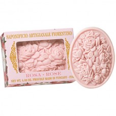 Σαπούνι με ροζ τριαντάφυλλο 125gr- Saponificio Artgianale Fiorentino 