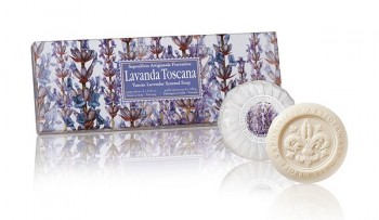 Σαπούνι με λεβάντα 3x100gr- Saponificio Artigianale Fiorentino
